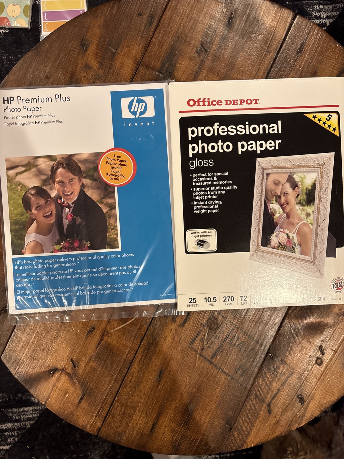 Office Depot And HP  Professional Photo Paper 151-496 Gloss 23 Sheets 8.5 x 11