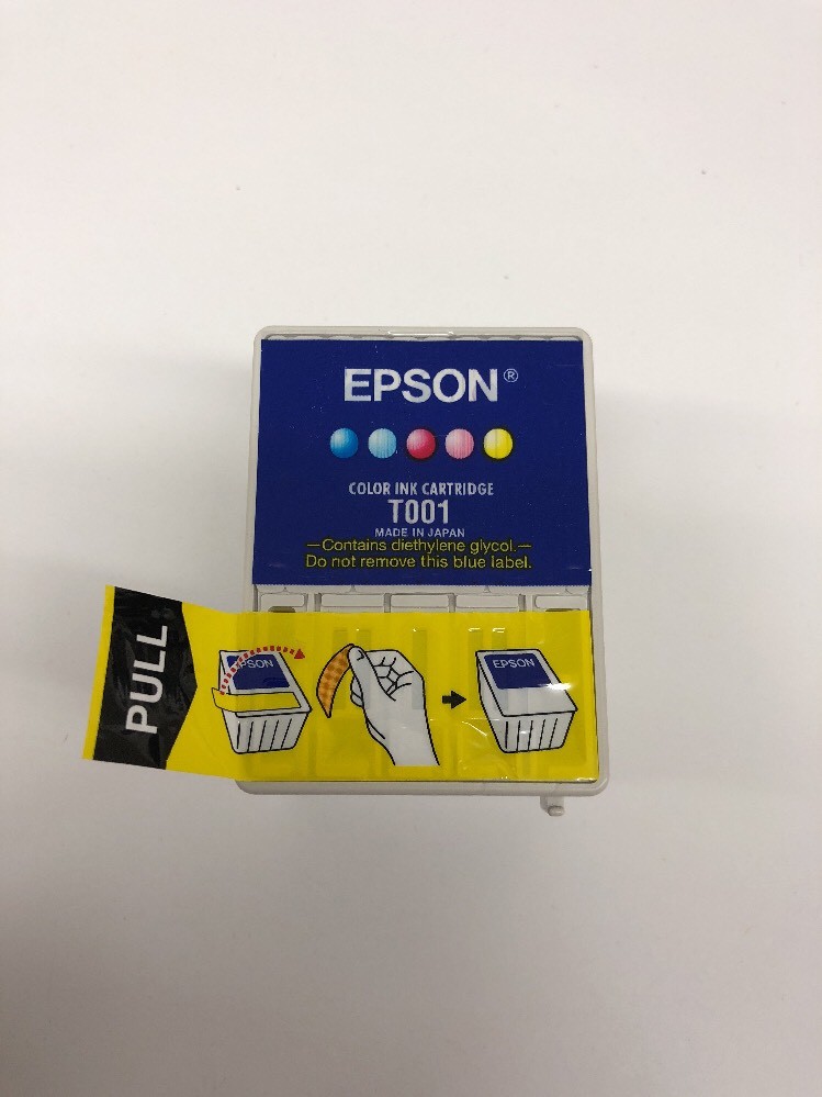 Epson T001 Color Ink Cartridge OEM