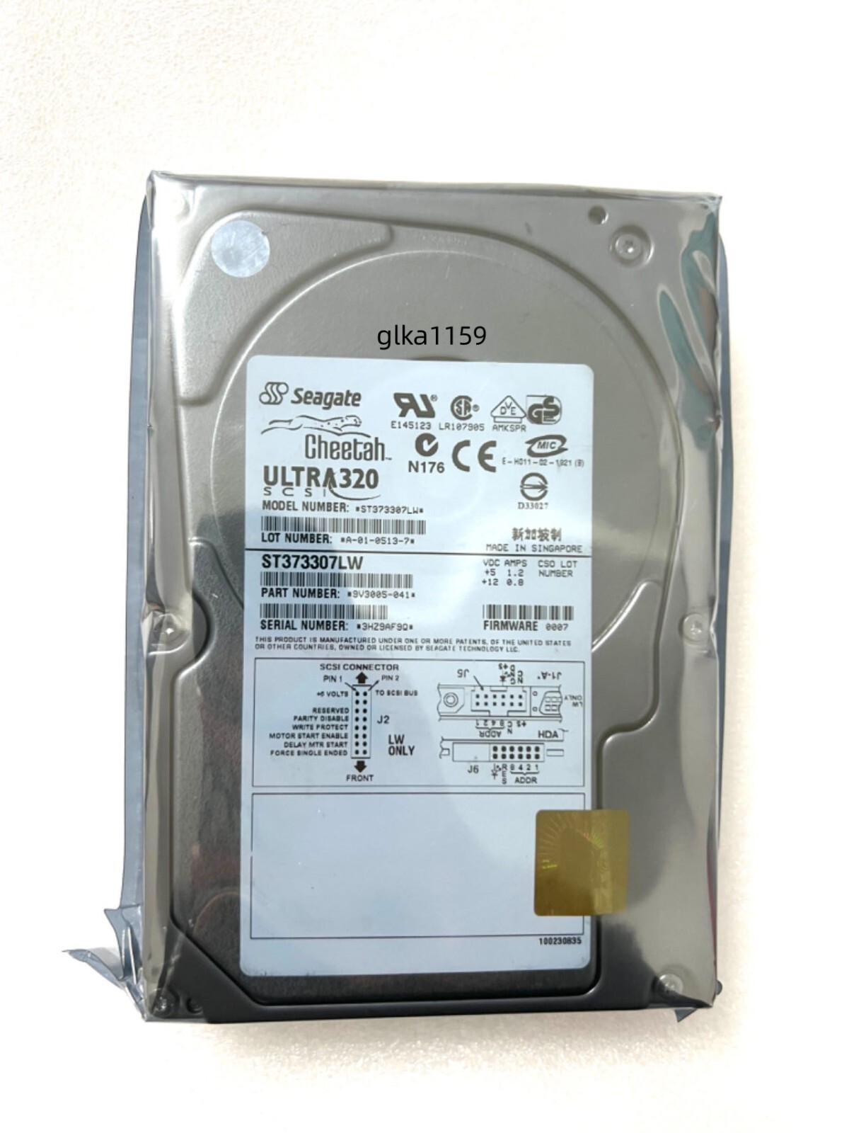 Seagate Cheetah 10K.6 73.4GB Internal 10000RPM 3.5" ST373307LW Hard Drive