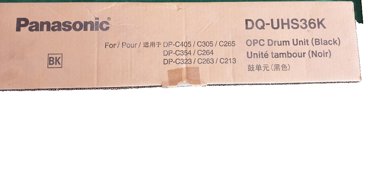 Panasonic OPC Drum Unit (BLACK) DQ-UHS 36K  NEW Sealed