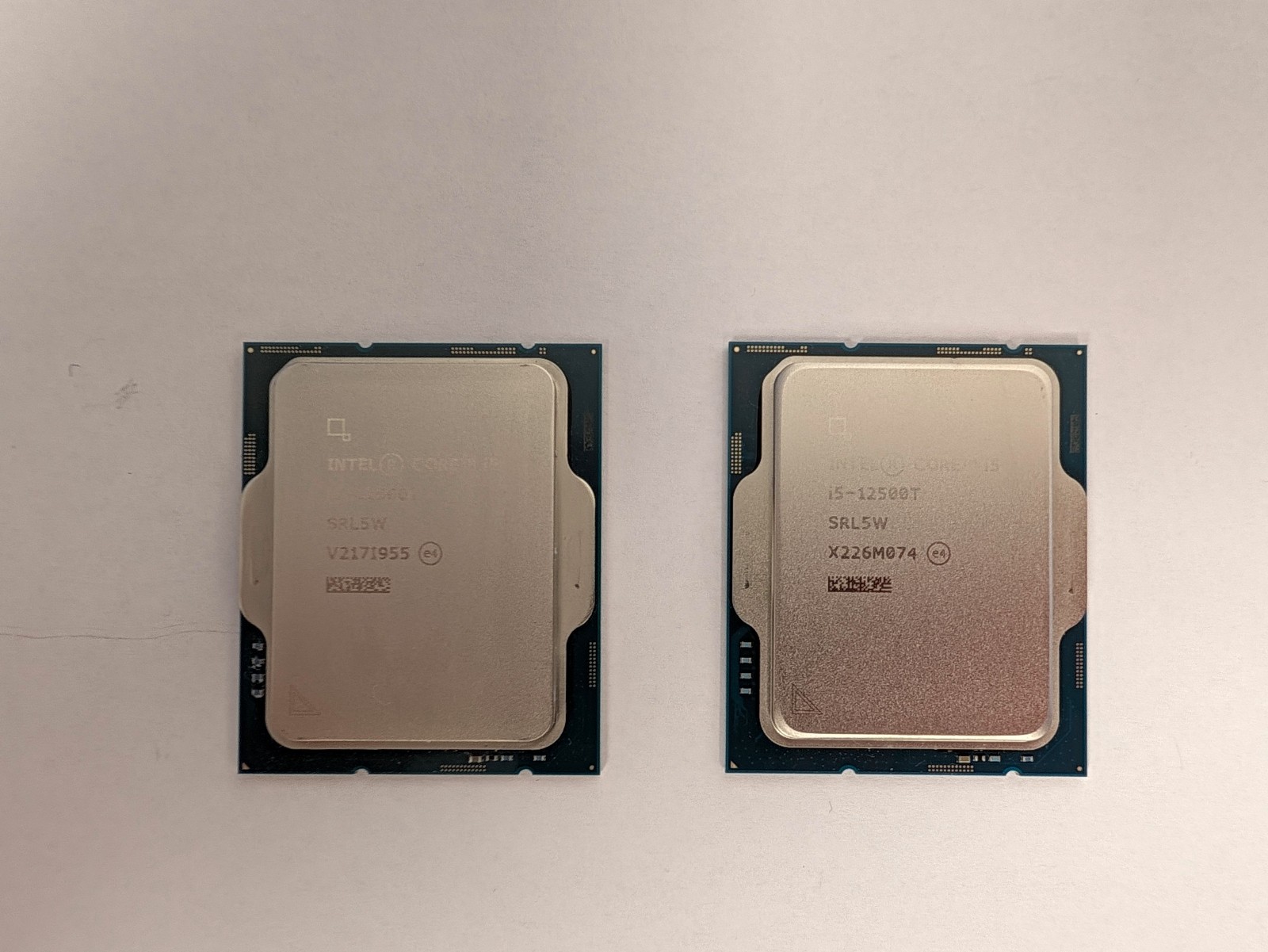 LOT OF 2 - Intel Core i5-12500T SRL5W CPU Processor