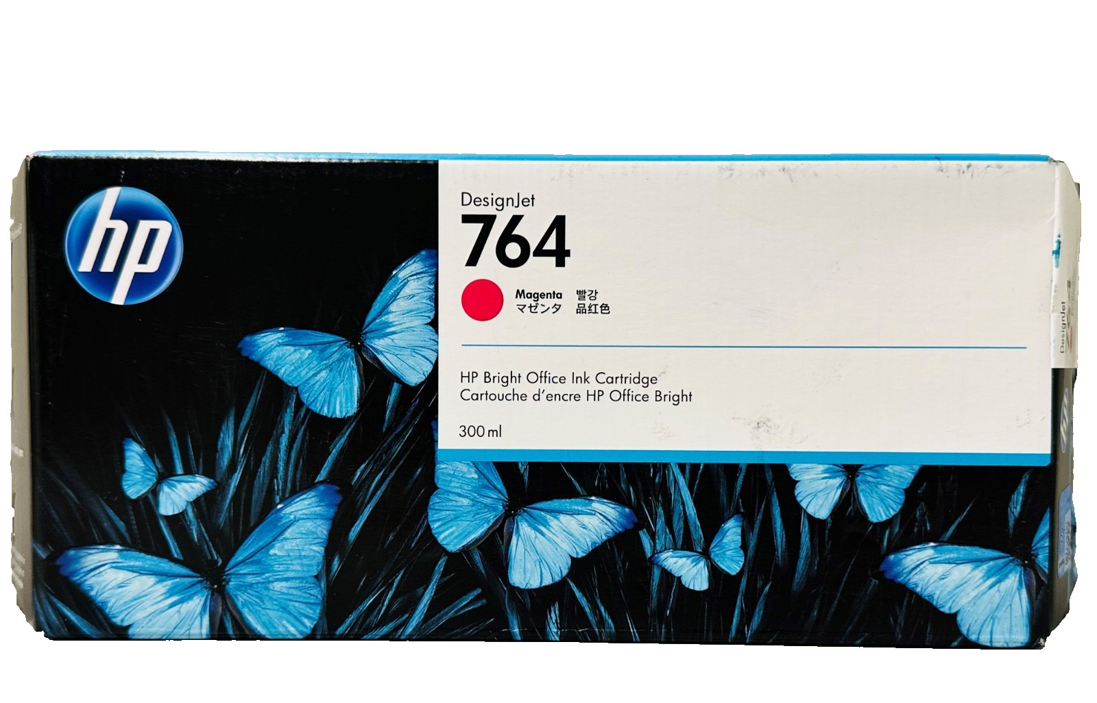 New Genuine HP 764 Magenta Ink Cartridge Designjet T3500 Box Exp. 2026