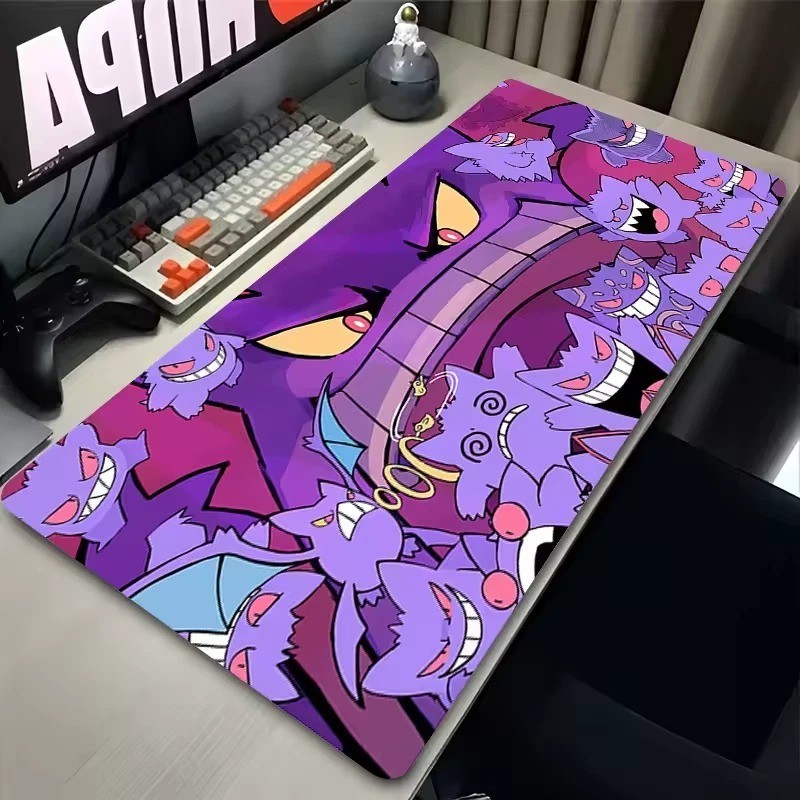 Gengar Purple Japan Pokemon Gaming Mouse Pad Desk Mat Accessories 235262