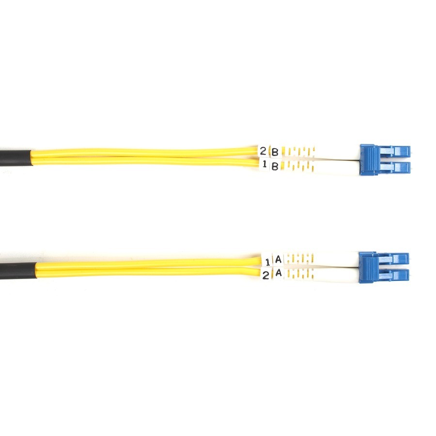 Black Box FOSM-001M-LCLC Single-Mode Value Line Patch Cable LC-LC 1m Yellow