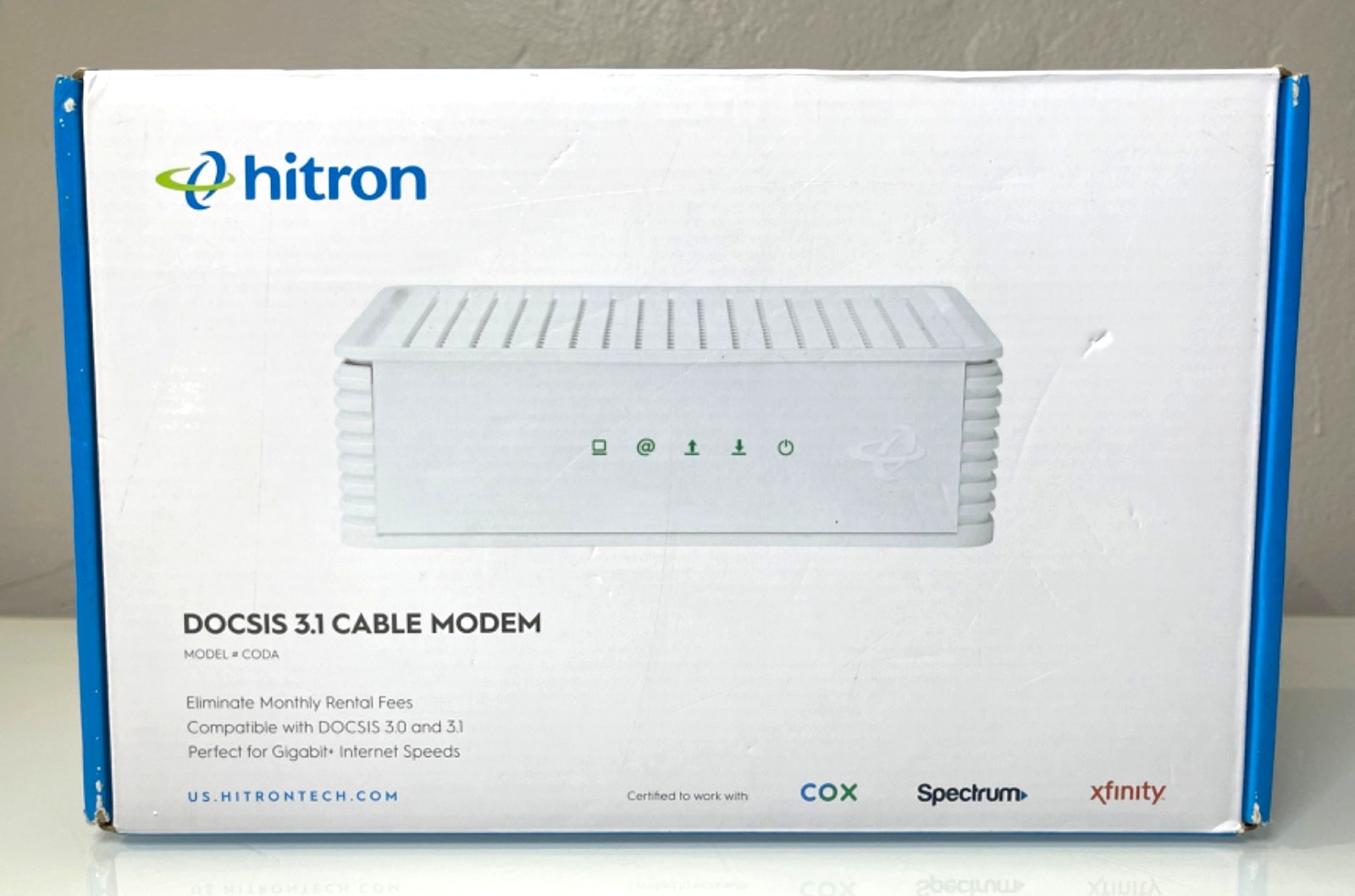 Hitron CODA-S12 CODA DOCSIS 3.1 Cable Modem Certified for Xfinity Spectrum More