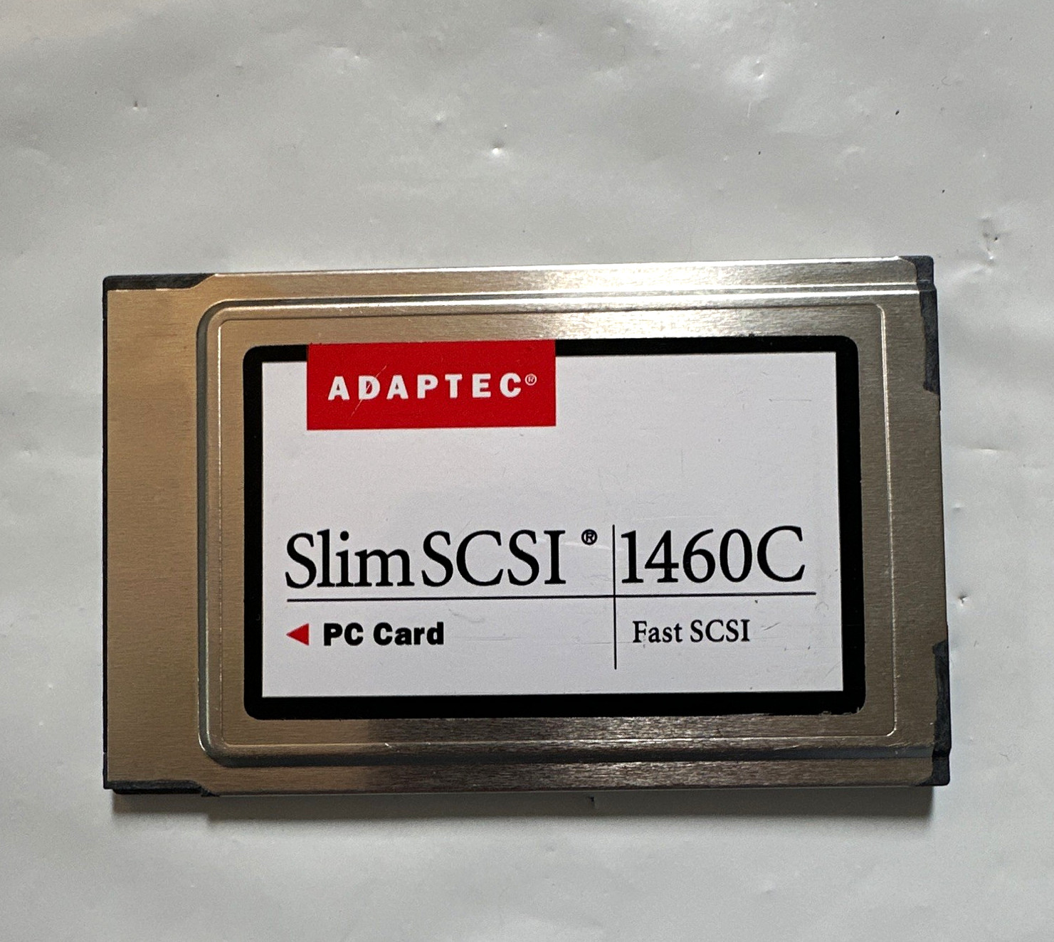 Adaptec SlimSCSI 1460C PC Card Fast SCSI SCSI Card Adapter MPN 1763100A