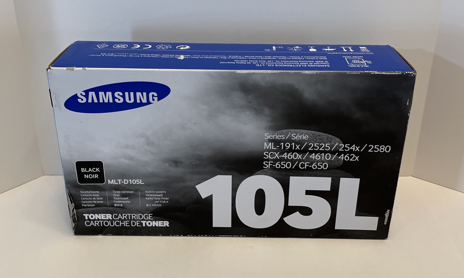 Samsung MLT-D105L Black High-Yield Toner Cartridge Genuine OEM Open Box