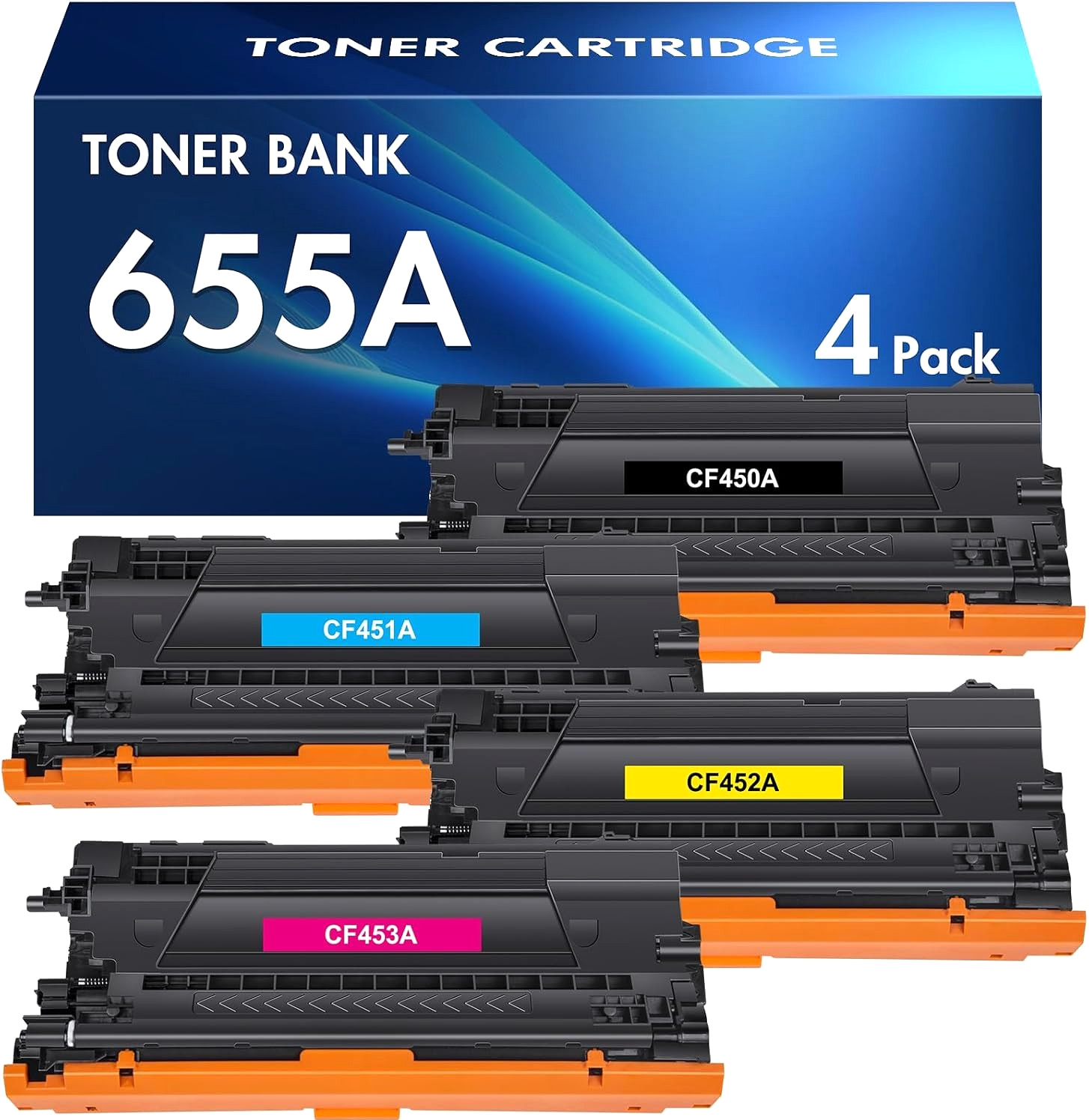 655A Toner Cartridge for HP Color Enterprise M652 M653 M681 Series Printers