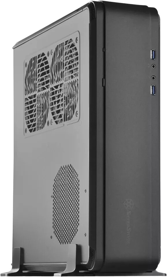 SilverStone Technology Aluminum Unibody ITX Small Form Factor Computer Case
