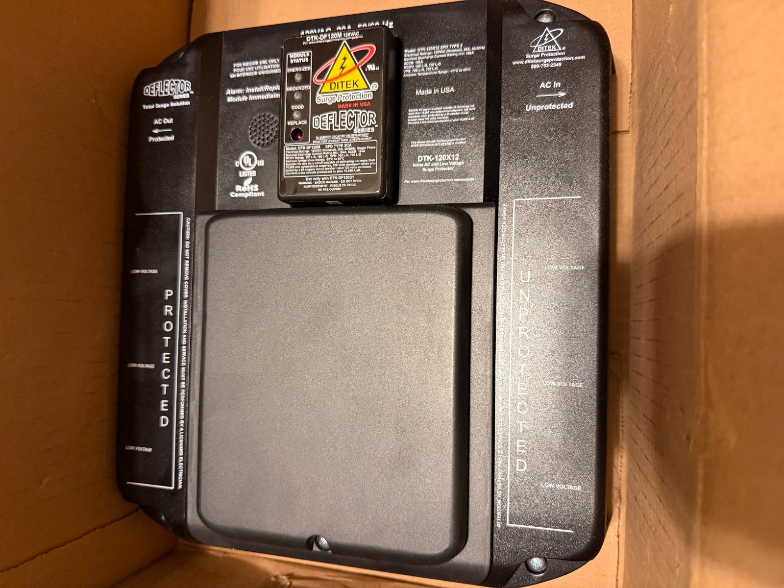DITEK DTK-120X12 Total Surge Solution Fire Alarm Systems