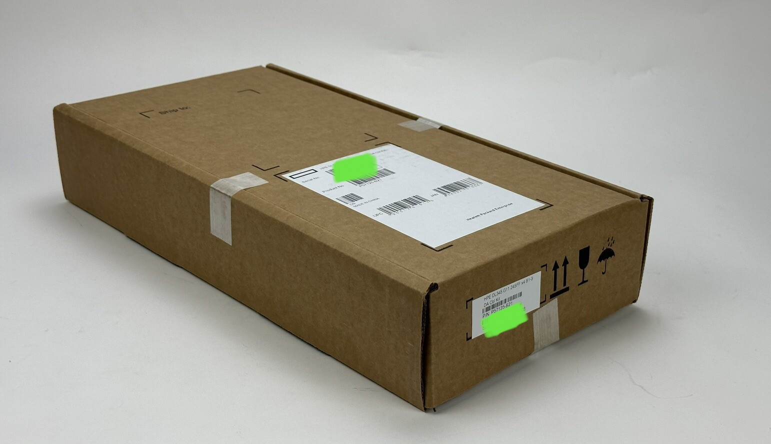 HPE DL345 Gen11 24SFF x4 NVMe Box 1-2-3 Direct Attach Cable kit DA P57125-B21