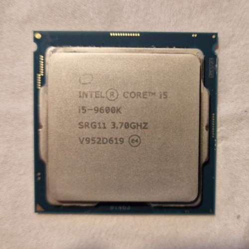Intel Core i5-9600K SRG11 3.7GHz CPU Processor
