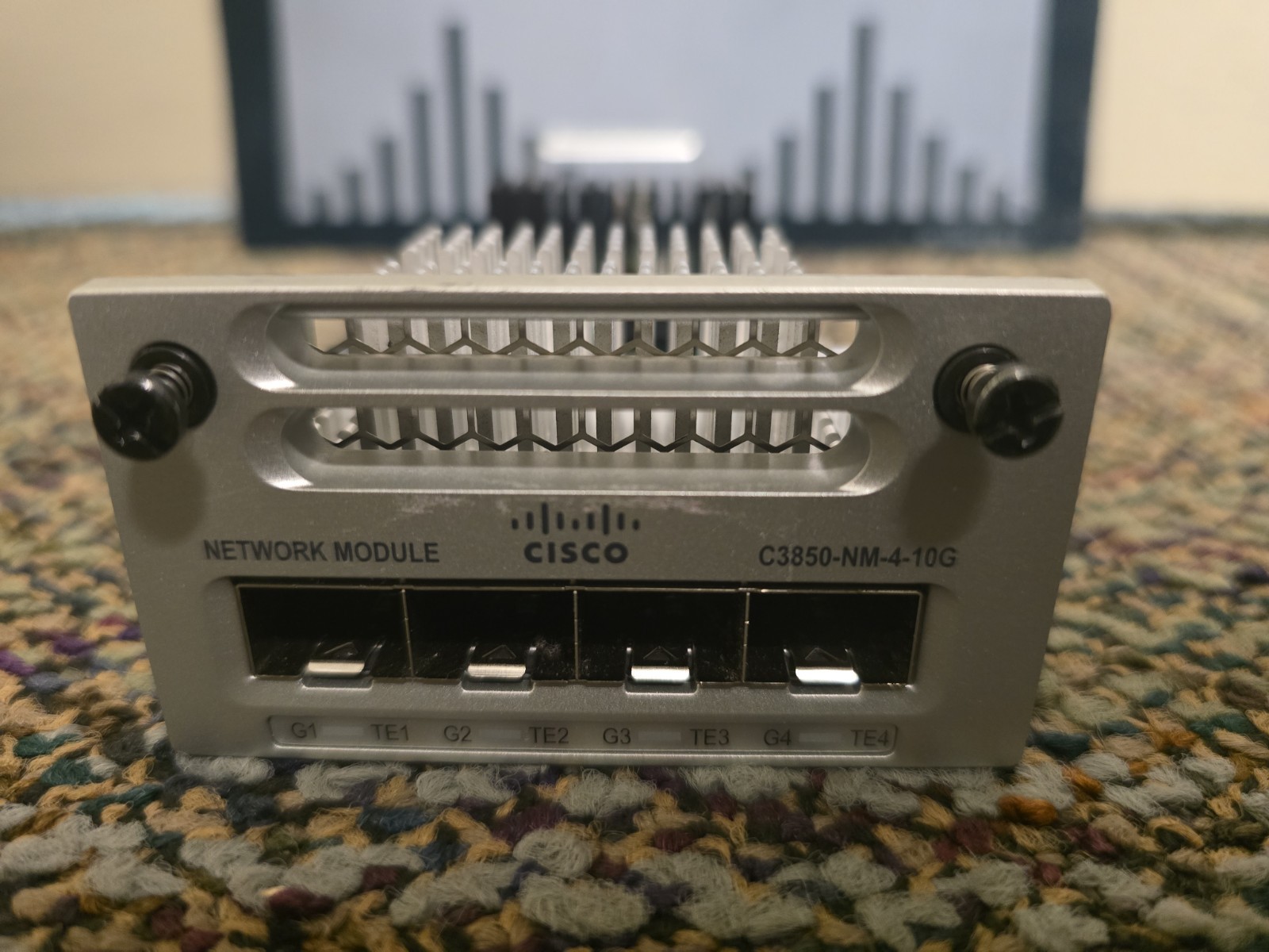 Genuine Cisco C3850-NM-4-10G 4-Port 10Gb SFP+ Module for Catalyst 3850  Warranty