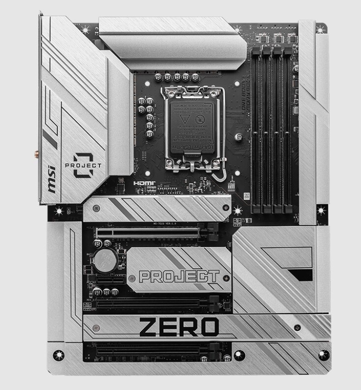 For MSI Z790 PROJECT ZERO Motherboard DDR5 INTEL Z790 LGA 1700 ATX Test Work