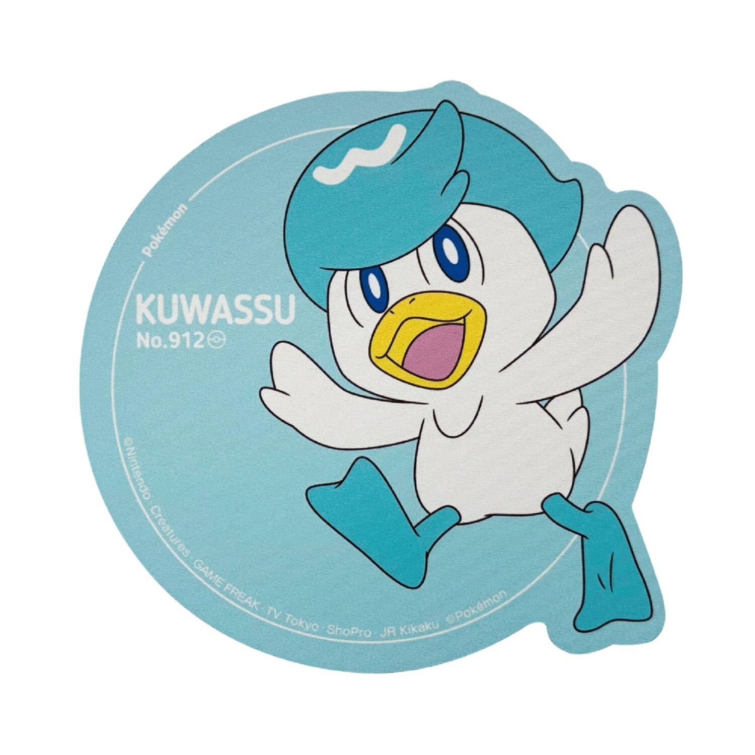 Pokemon Center Mouse Pad Quaxly 7x7in Paldea #912 JP