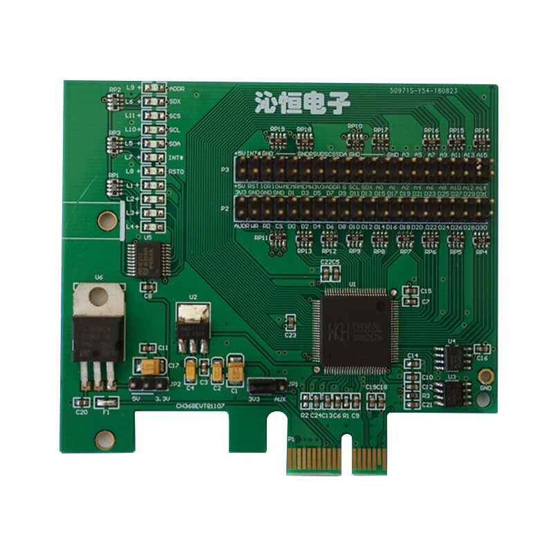 PCIE Bus Interface Chip CH368 Development Board Evaluation Board Learning Board