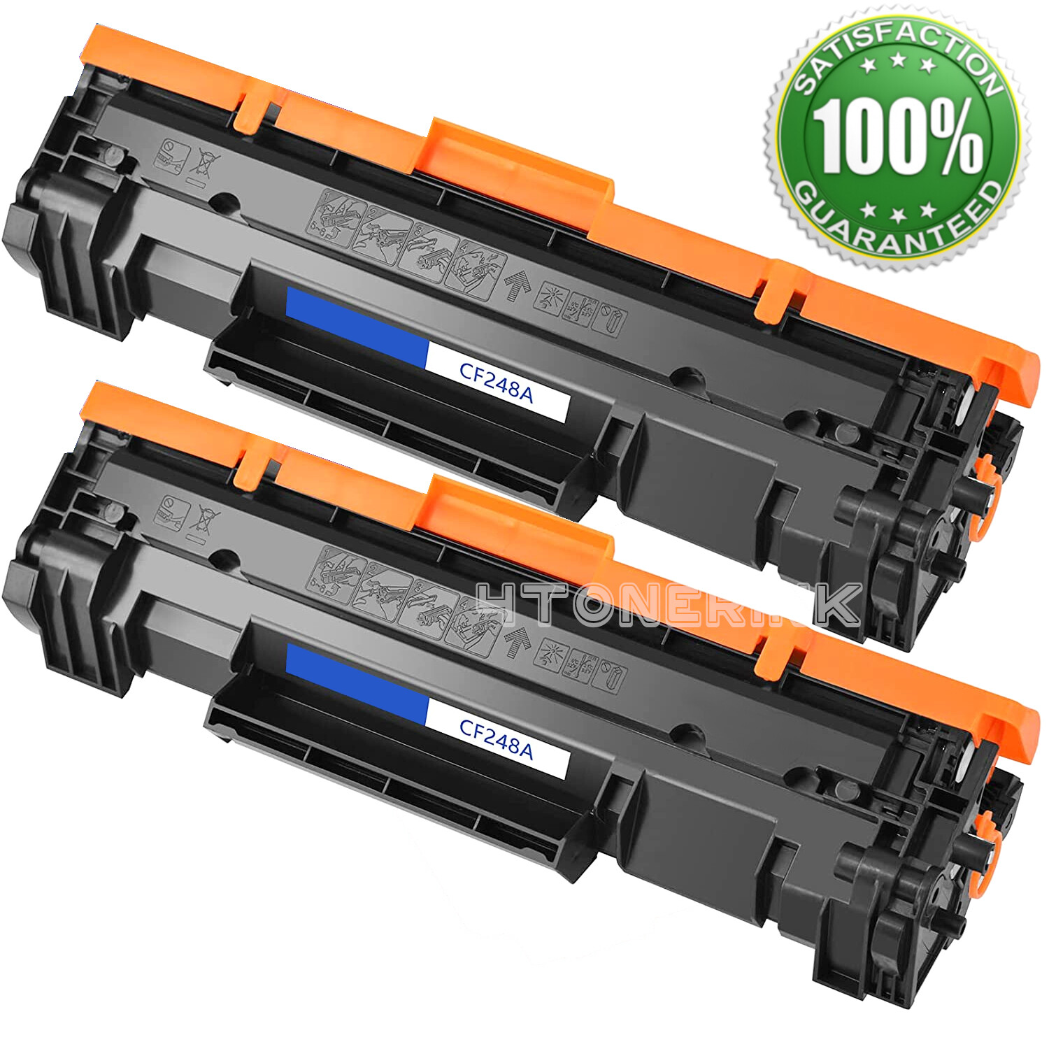 2PK CF248A 48A Toner Cartridges for HP LaserJet Pro M14 M15W M17 M29W M28W M30w