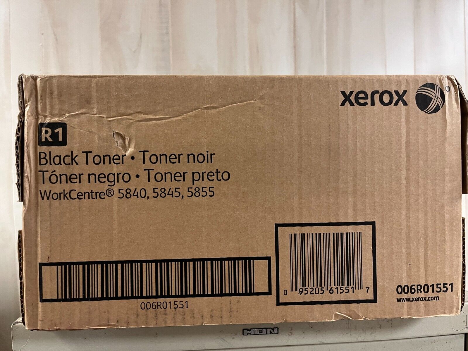 Genuine Xerox WorkCentre 5840, 5845, 5855 Case of 2 Toners And 1 Waste 006R01551
