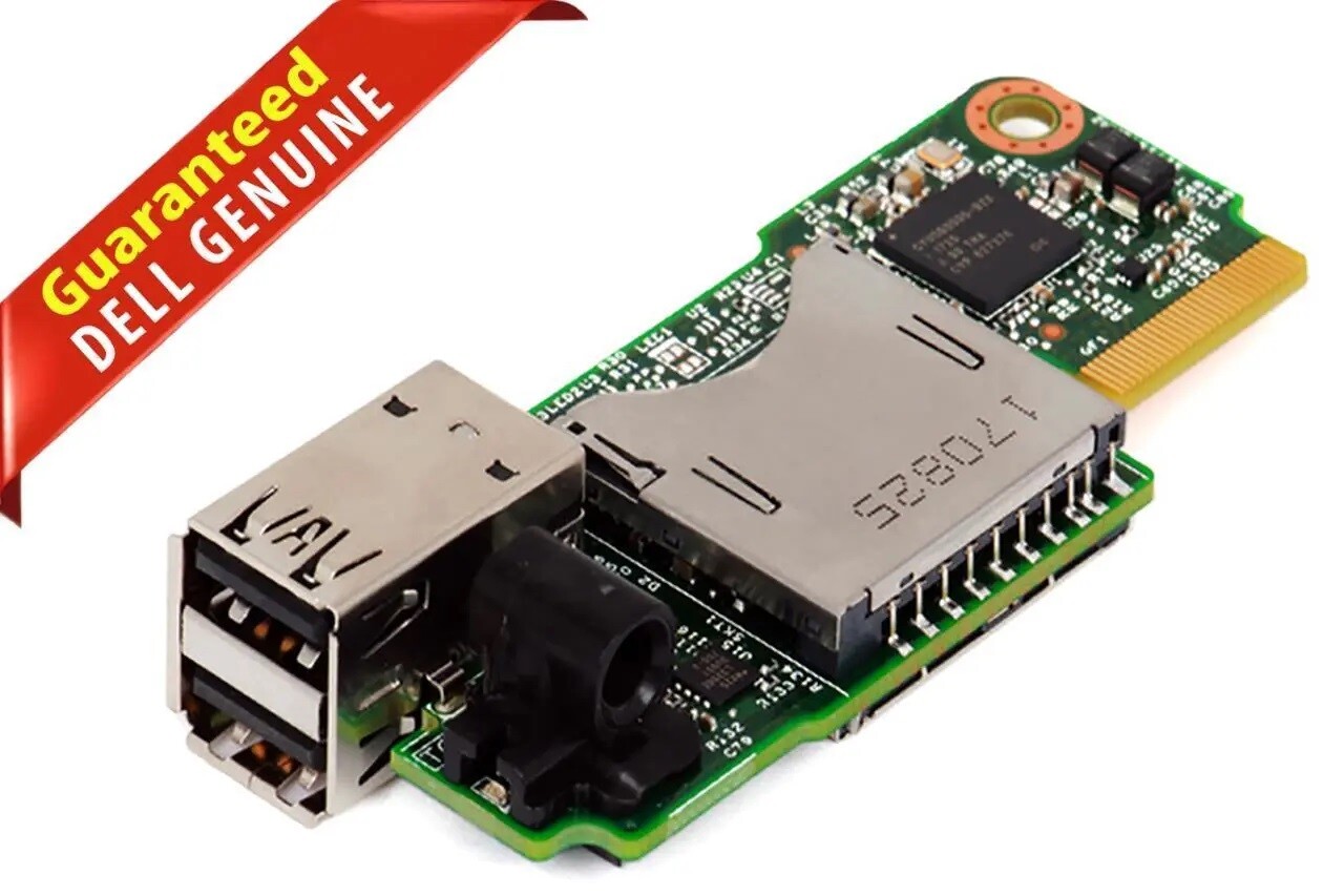 Lot x 2 Dell PowerEdge FC430 IDSDM Riser Card USB Ports & SD Card Module R7KM0