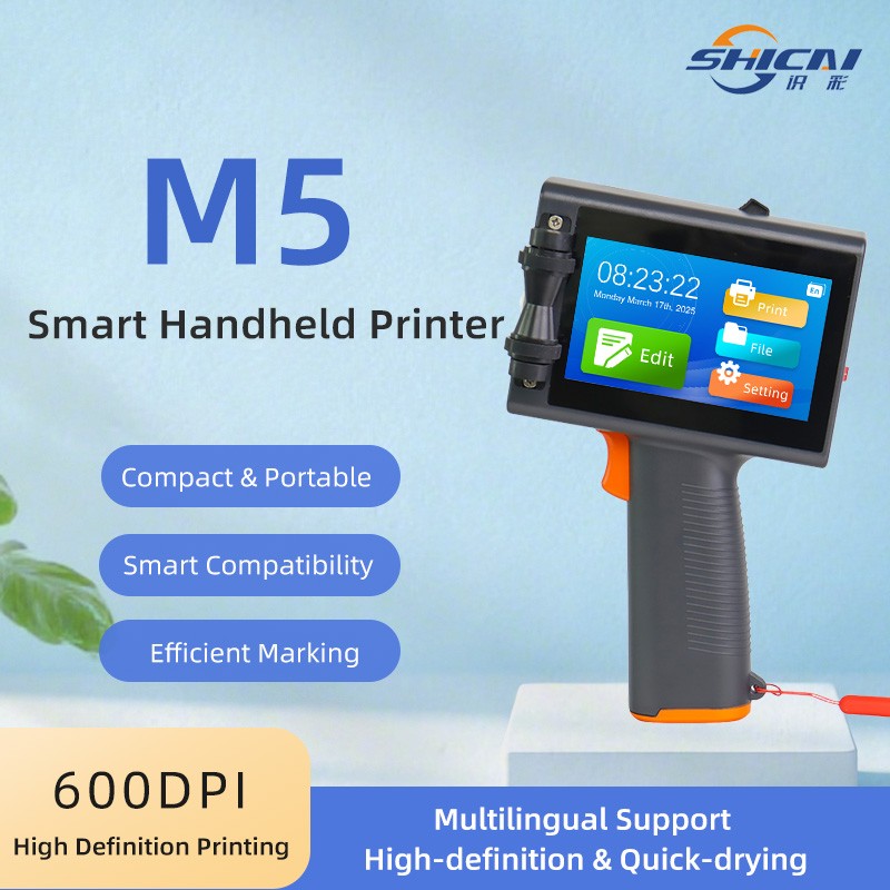 28 Languages Date Number Words Logo Code Handheld Inkjet Printer