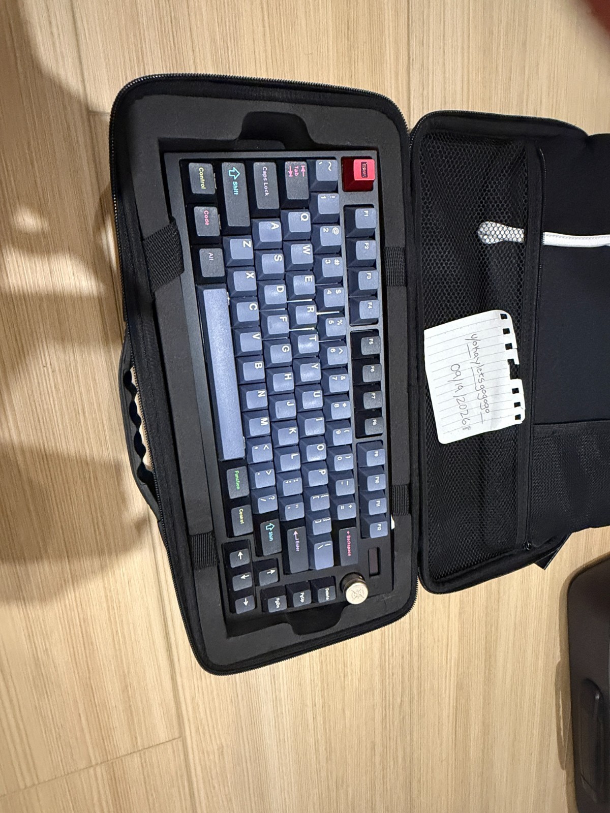 CannonKeys Satisfaction75 R2 Black Mechanical Keyboard GMK Dracula Banana Split