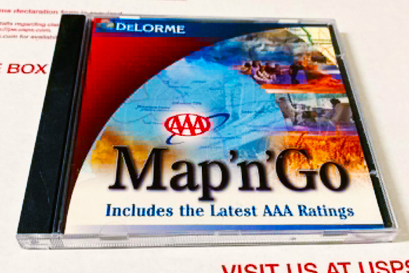 DeLORME Map N Go Plan The Perfect Vacation Triple AAA 1999 PC CD-ROM Computer