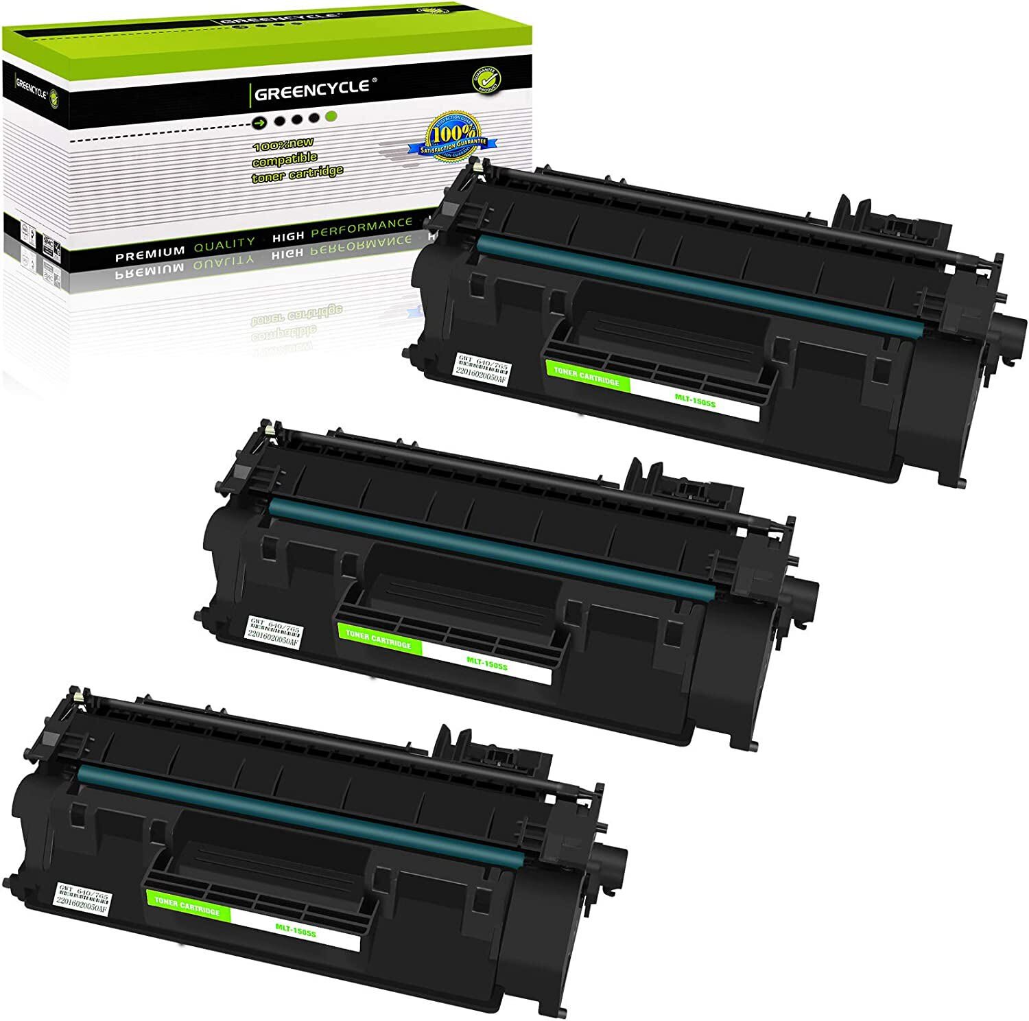 3PK CF280A 80A Black Toner Cartridge For HP LaserJet Pro 400 M401d M401a M401dw
