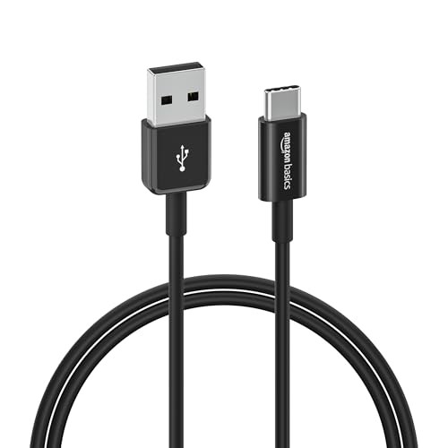 AMAZON BASICS USB-C TO USB-A 2.0 MALE CABLE - 3 FEET 24 PACK OF 5, 120 COUNT