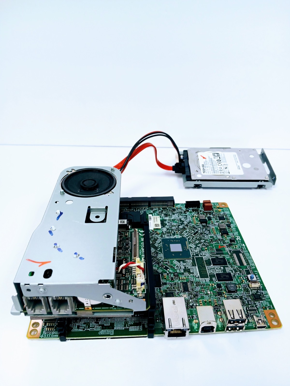 Ricoh MP 3055 Main Controller Board #D2845658 || HDD || Module FAX