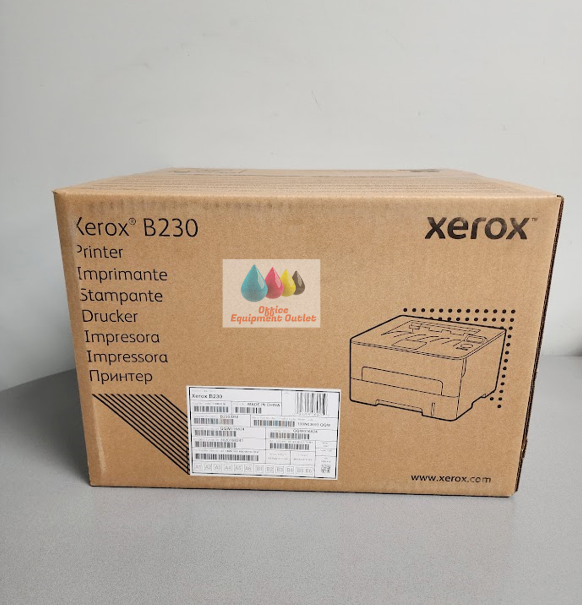 Xerox B230/DNI Wireless Duplex Monochrome Laser Printer