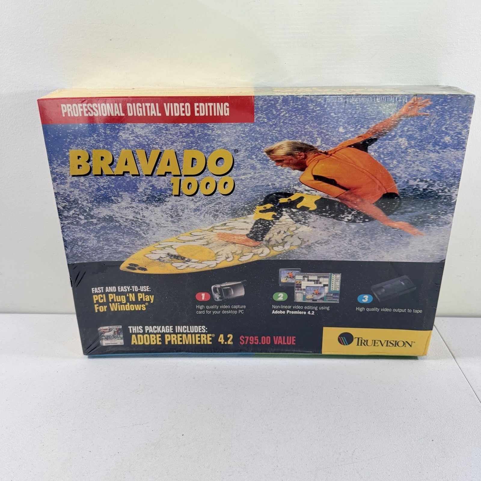 BRAVADO 1000 Professional Digital Video Editing W/ Adobe Premiere 4.2 NEW SEALED