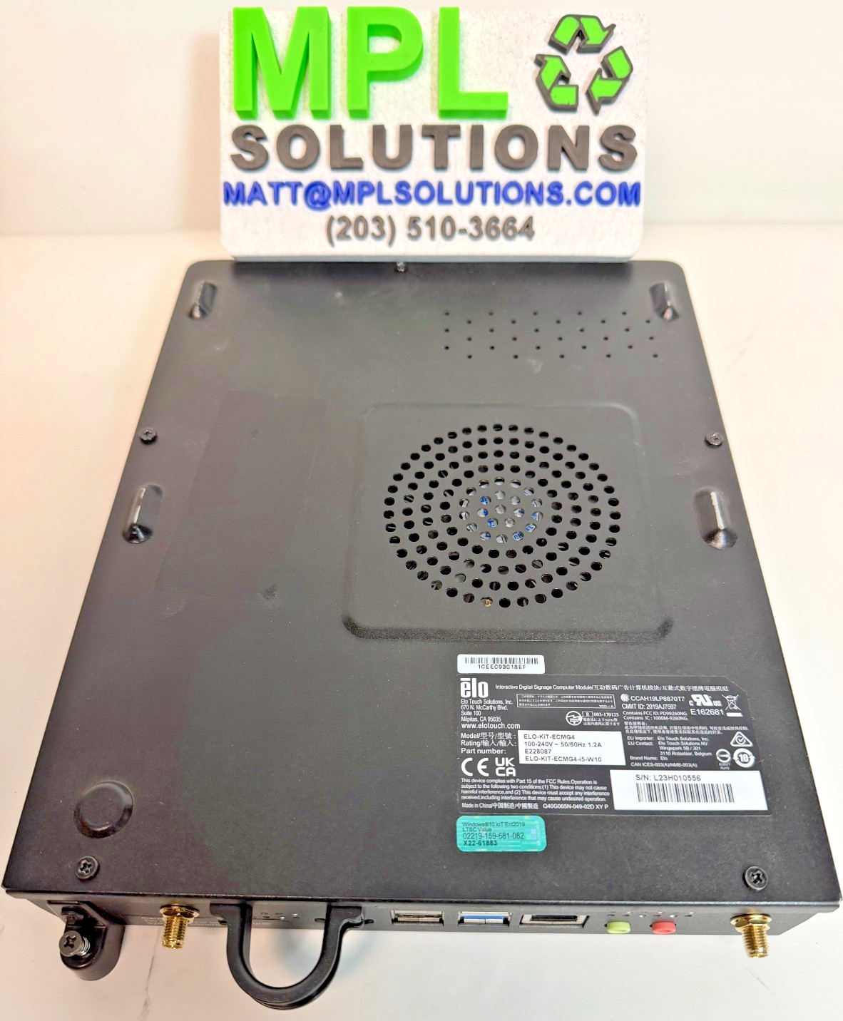 ELO® ECMG4 Win 10 Mini Computer IDS 3 Series - i5 / 8 GB RAM E228087 BEST PRICE