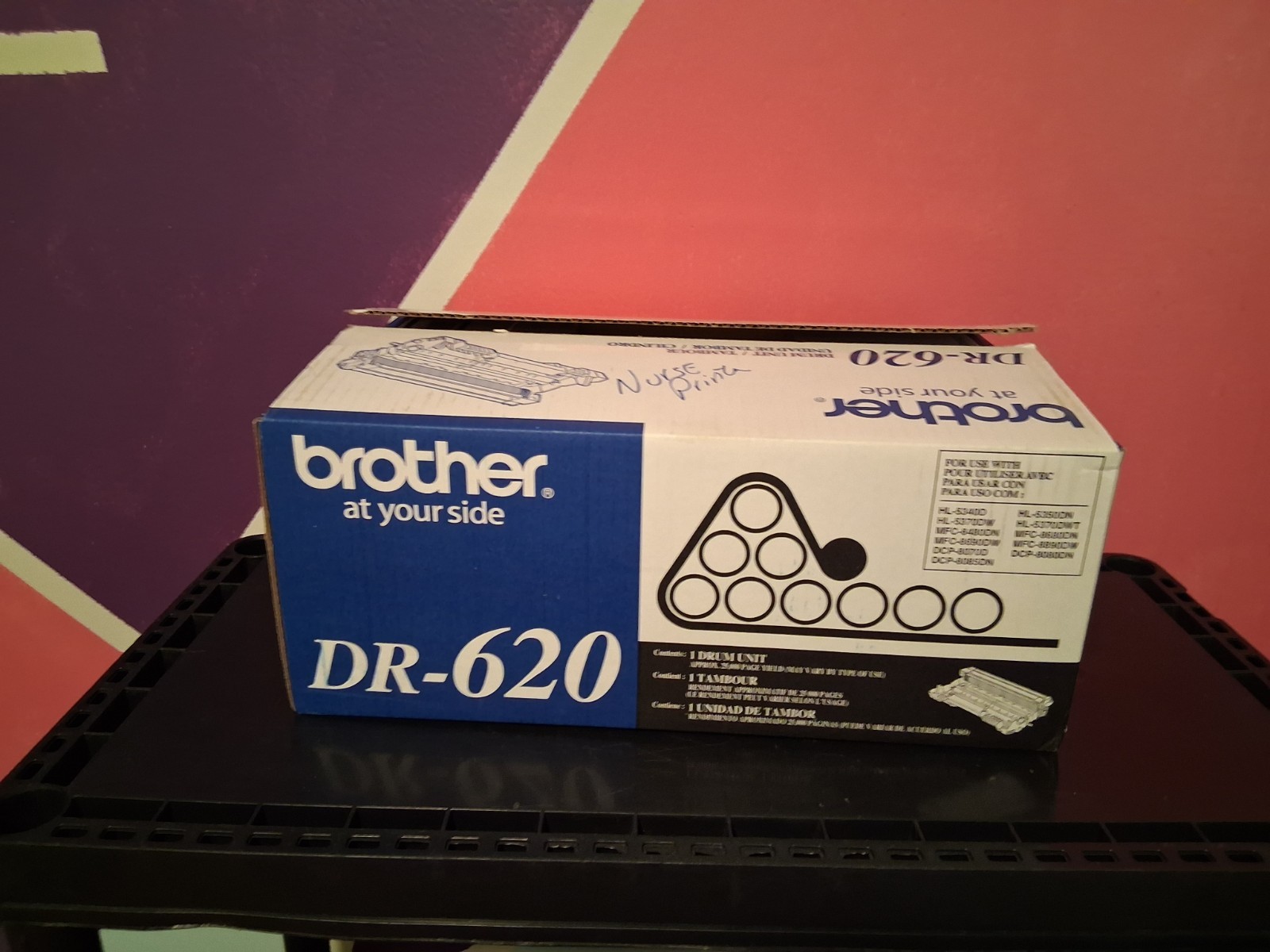 Brother DR620 Replacement Drum Unit, Approximate 25,000 Page Yield New Sealed