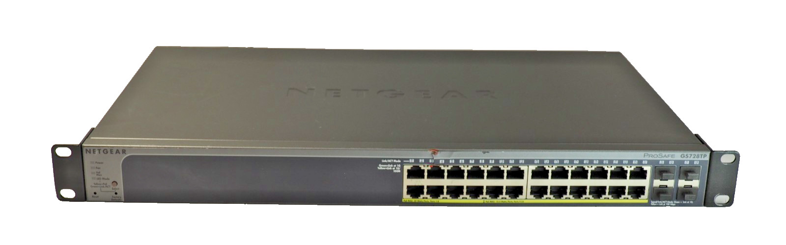 NETGEAR ProSafe GS728TP 24-Port Gigabit Smart Managed PoE Switch