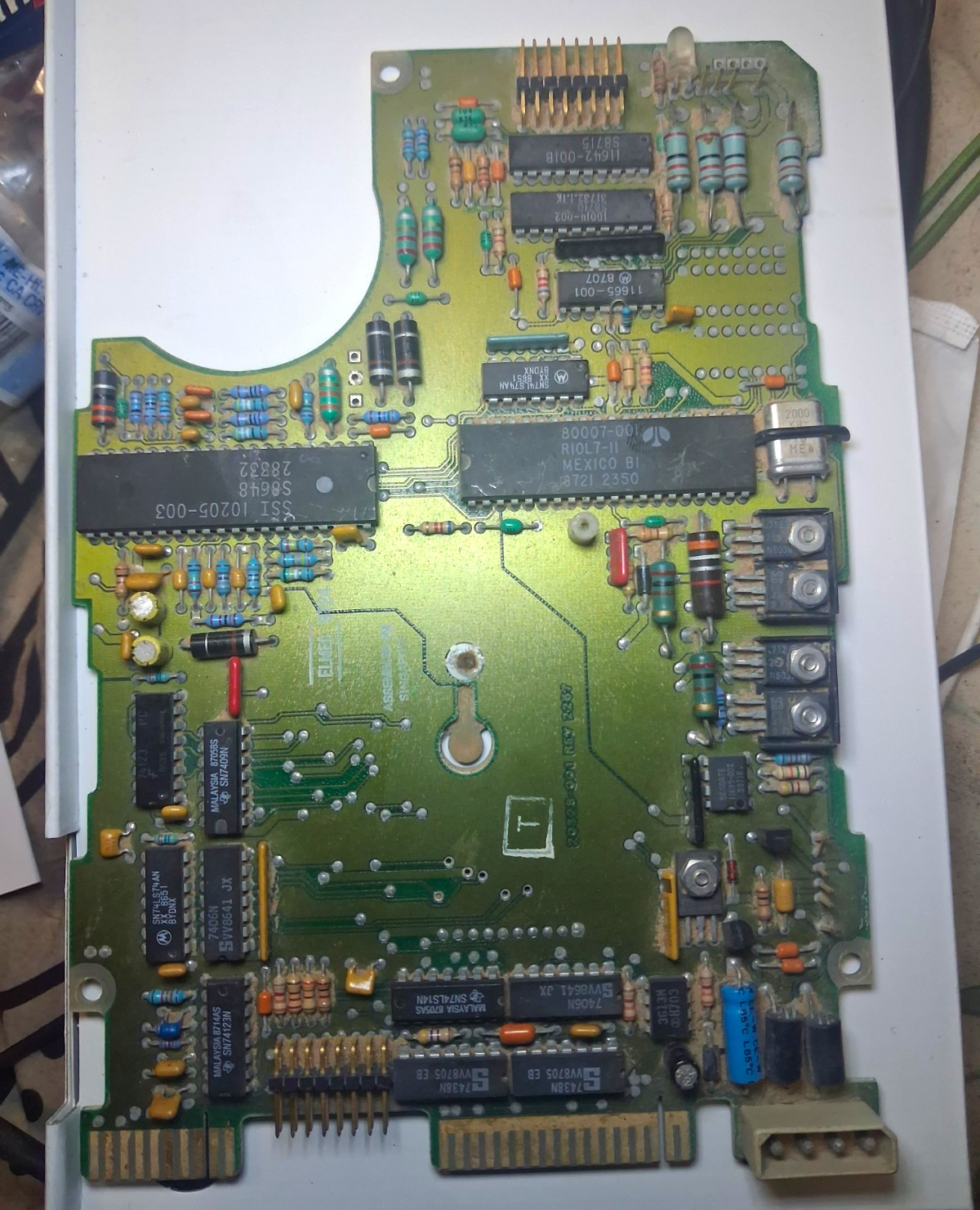Vintage Seagate ST-225 Logic Board 20328-001 REV 2267 Controller PCB