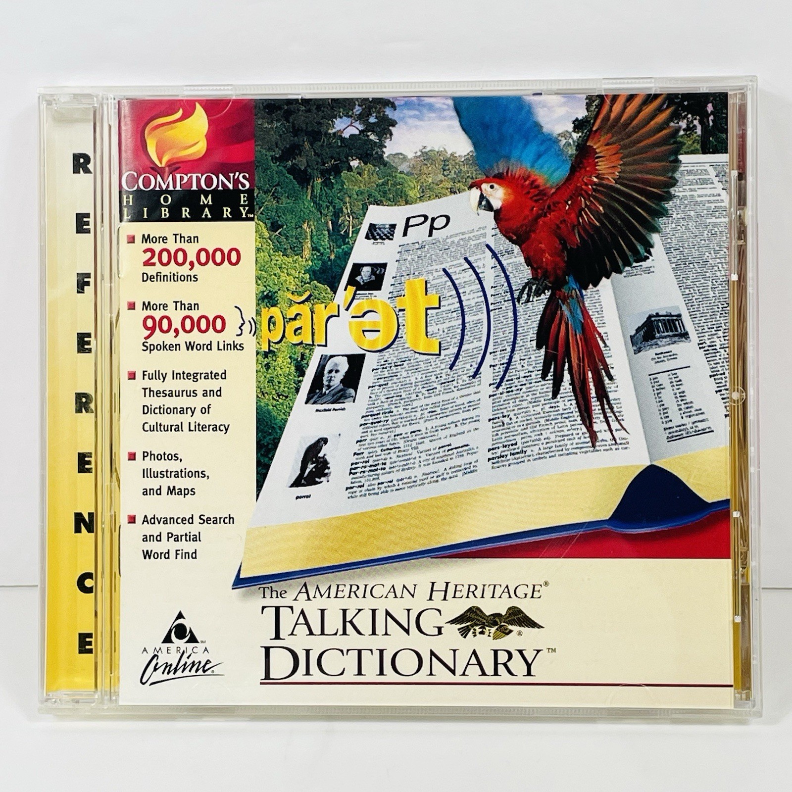 The American Heritage Talking Dictionary CD software for Windows Version 5.0