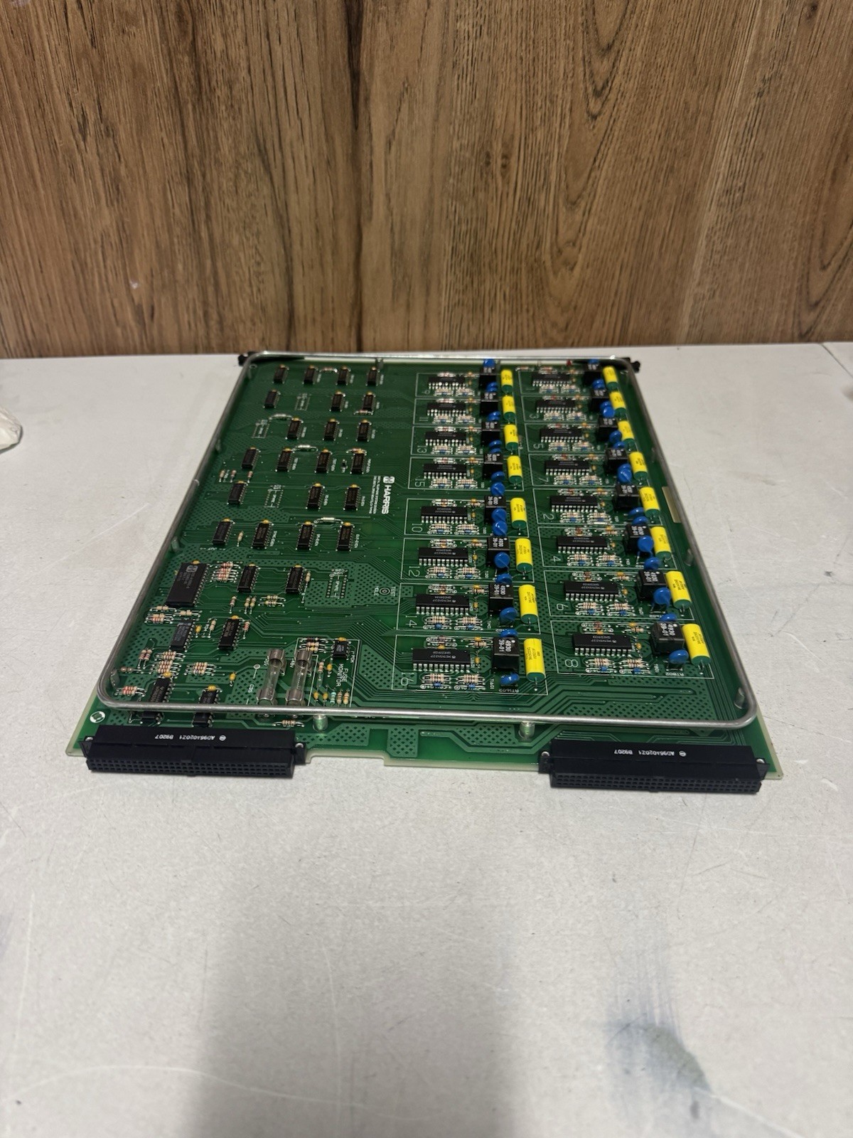 Harris 764308 PCB Circuit Board Industrial Module Issue 01A Untested