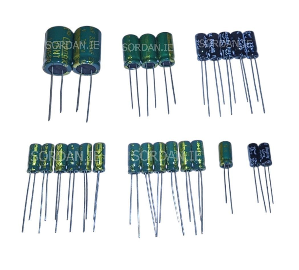Amiga 500 Capacitors Recapping Repair Kit Amiga 500+ Revision 3 5 6A 7 8 8A 8A1