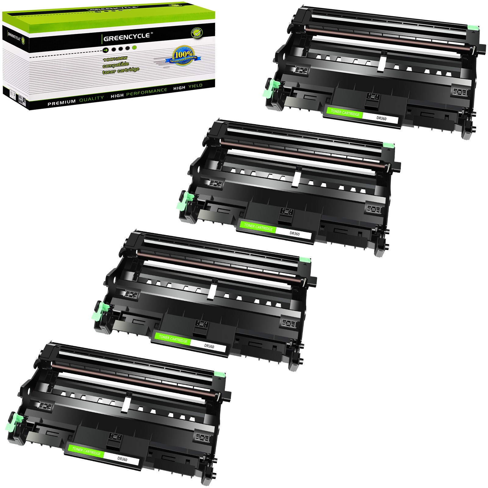 4PK DR360 Drum Unit Fit For Brother DR-360 MFC-7345N MFC-7450 MFC-7840W MFC7840N