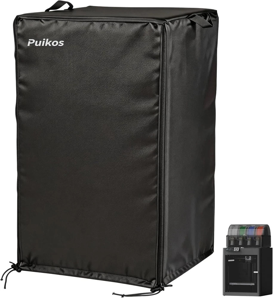 Puikos 3D Printer Dust Cover for Bambu Lab P1S/P2S+AMS 3D Printer | Waterproo...