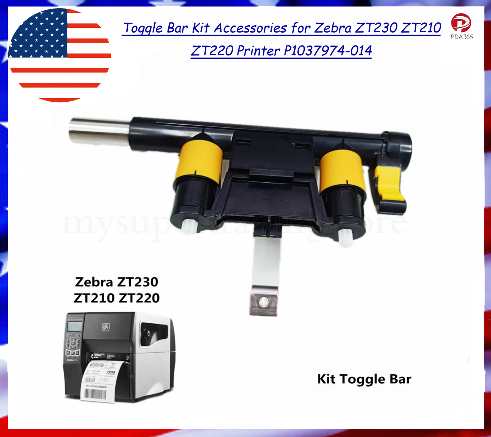 Toggle Bar Kit Accessories for Zebra ZT230 ZT210 ZT220 Printer P1037974-014