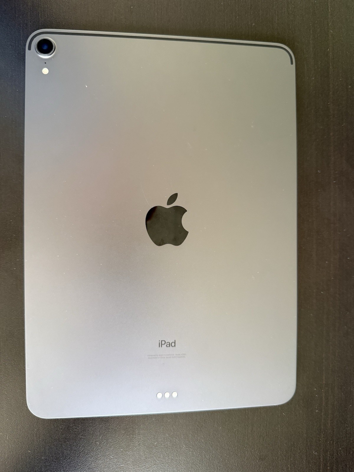 Apple iPad Pro 11" 256GB Silver Wi‑Fi 4GB RAM A12X MTXQ2LL/A