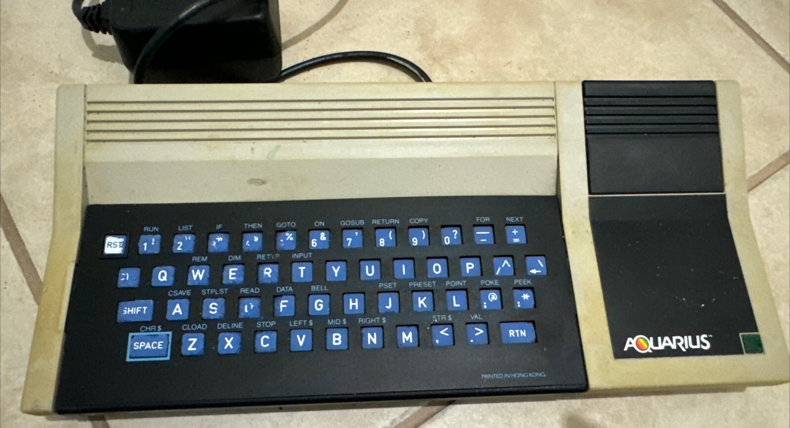 Vtg 1982 Aquarius Personal Home Computer System Model 5931R Parts Or Repair