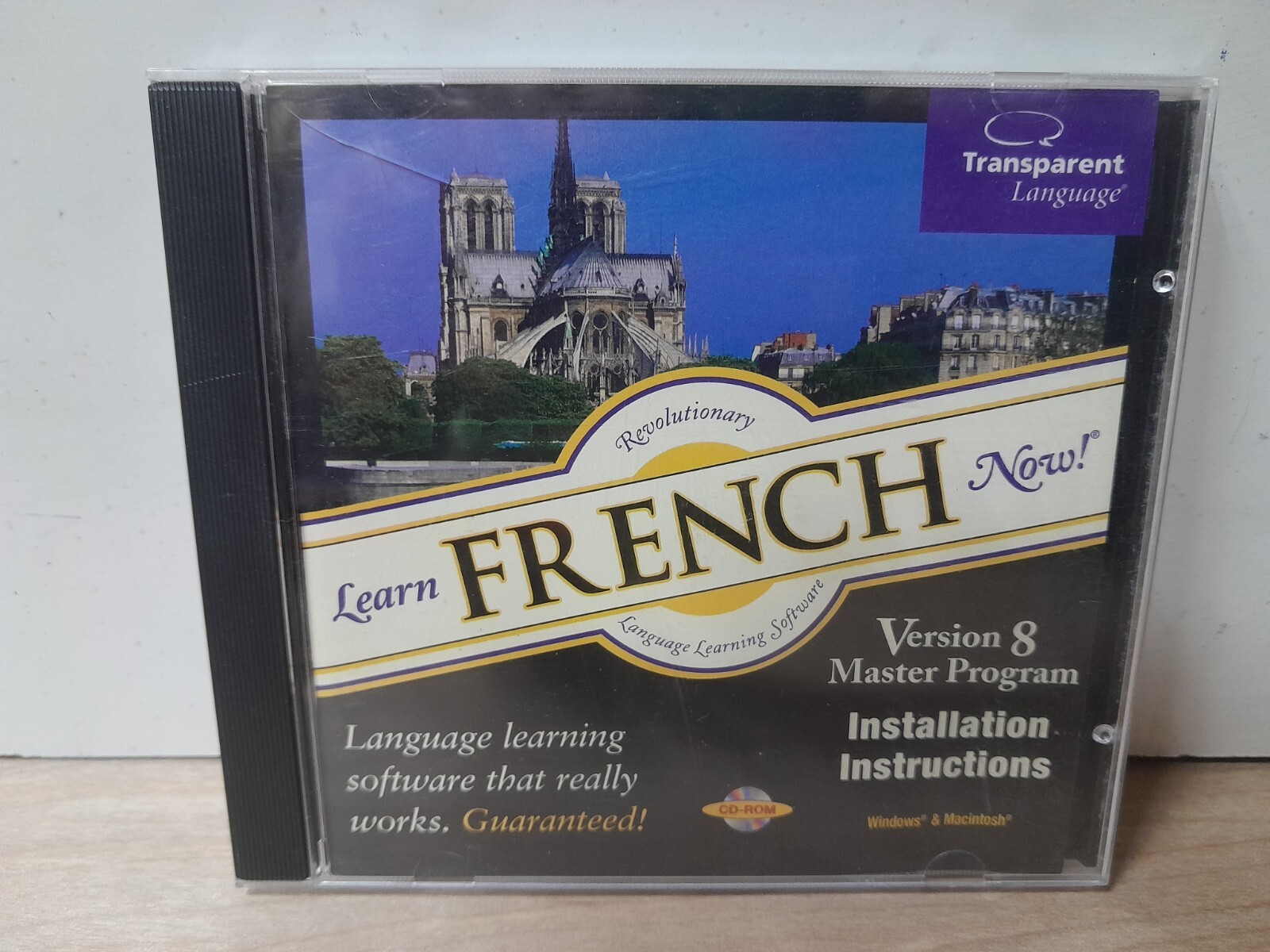 Learn French Now Windows & Mac CD-Rom Version 8 Master Language Program