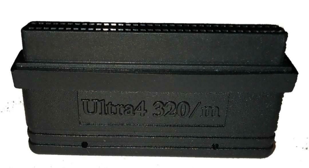 NEW SCSI Ultra 320 LVD/SE 68-pin Terminator for Internal Cable - Low Profile