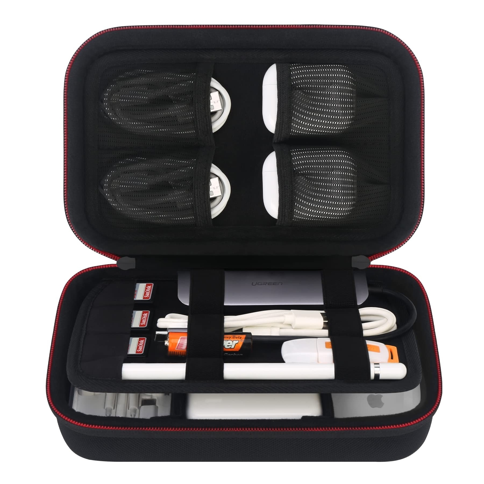 Elonbo Hard Travel Cords Organizer Universal Small Electronic Accessories Car...