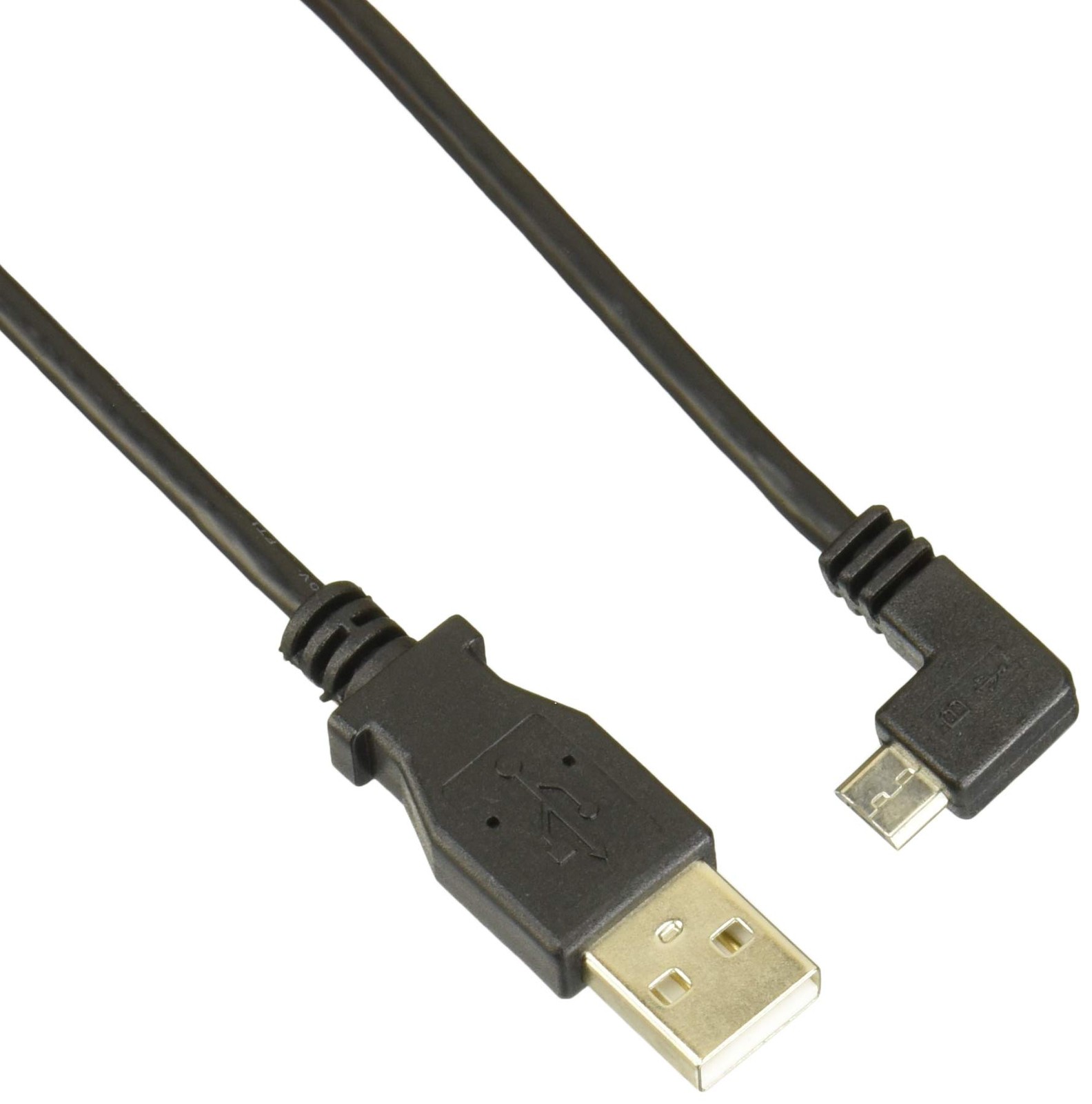 StarTech.com 1m 3 ft Micro-USB Charge-and-Sync Cable - Right-Angle Micro-USB -