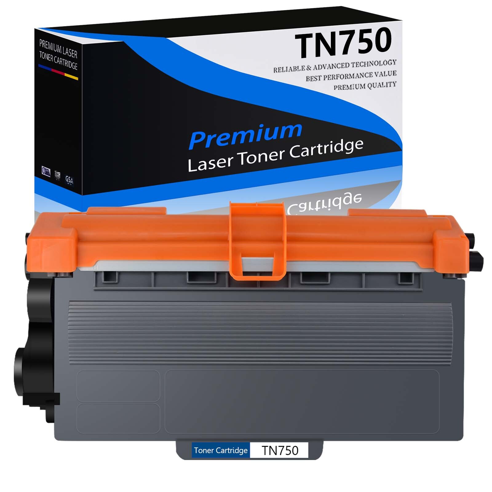 1-4PK High Yield TN750 TN720 Toner for Brother DCP-8110DN HL-5440D MFC-8510DN