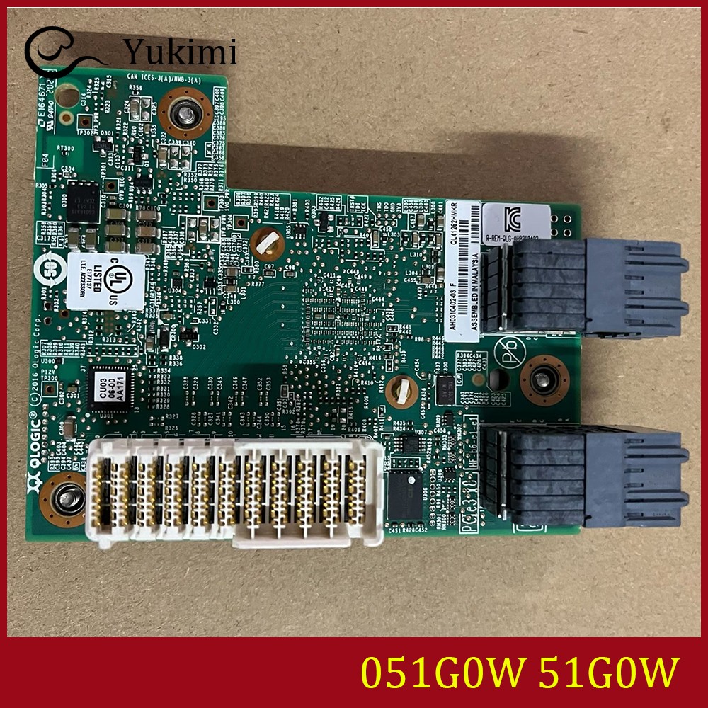 051G0W FOR DELL QLogic FastLinQ 41232 10/25GB 51G0W Server Small Board
