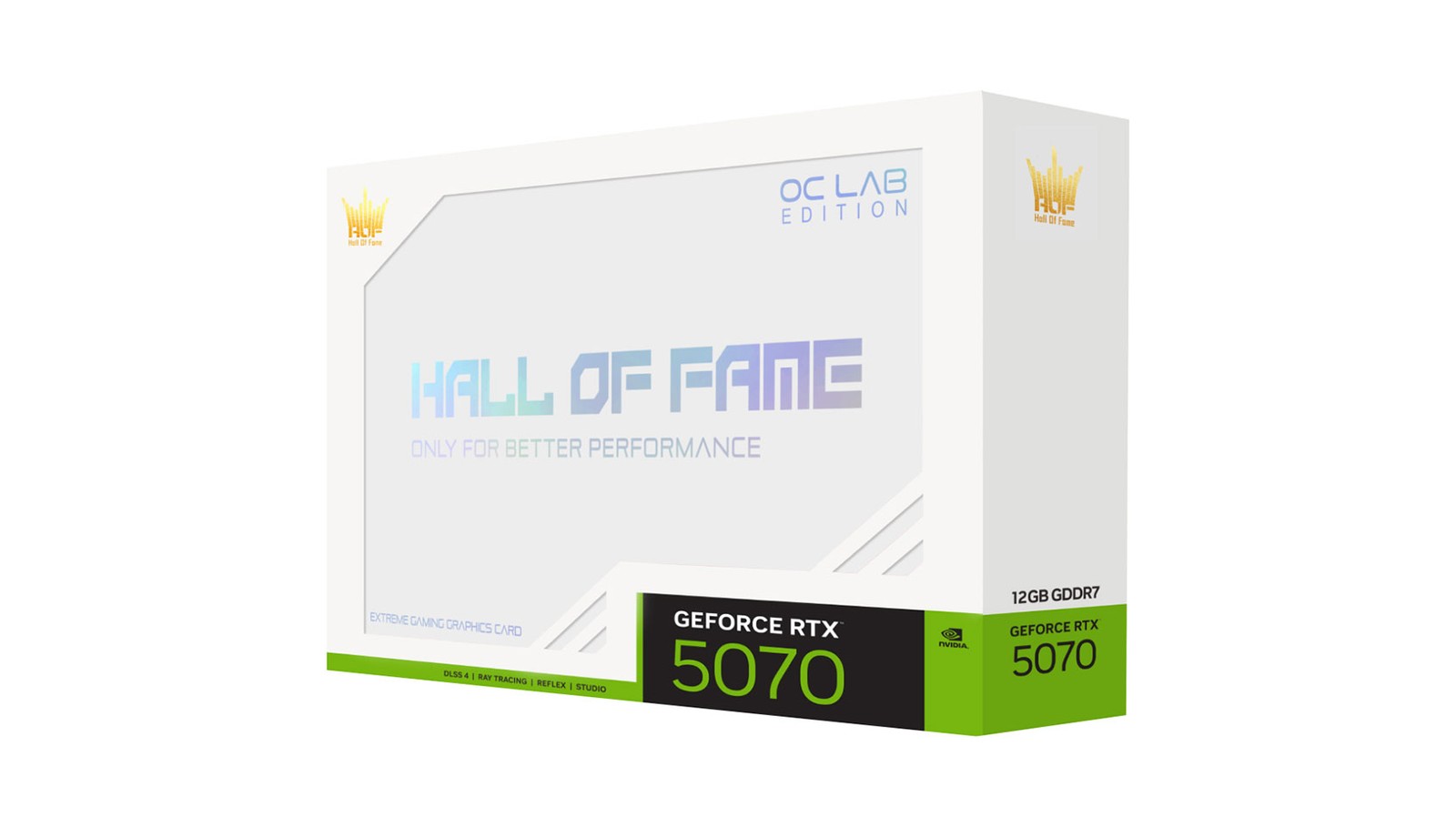 GALAXY GeForce RTX 5070 HOF OC LAB Deluxe-X
